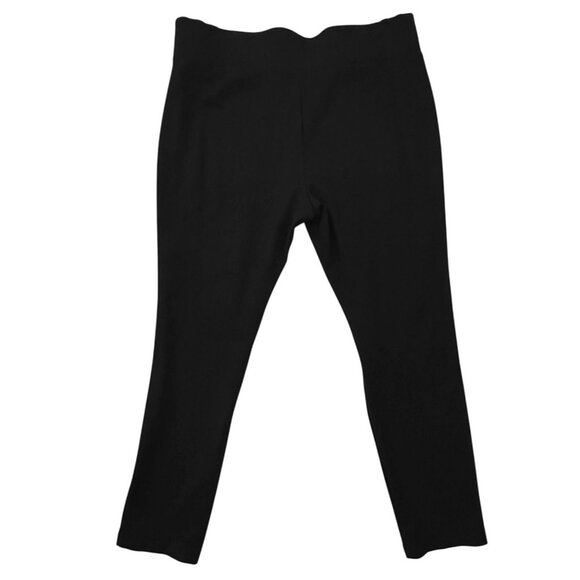 Roz and Ali Womens Size XL High Waist Black Stretch Dress Pants Dress Barn - Picture 7 of 8